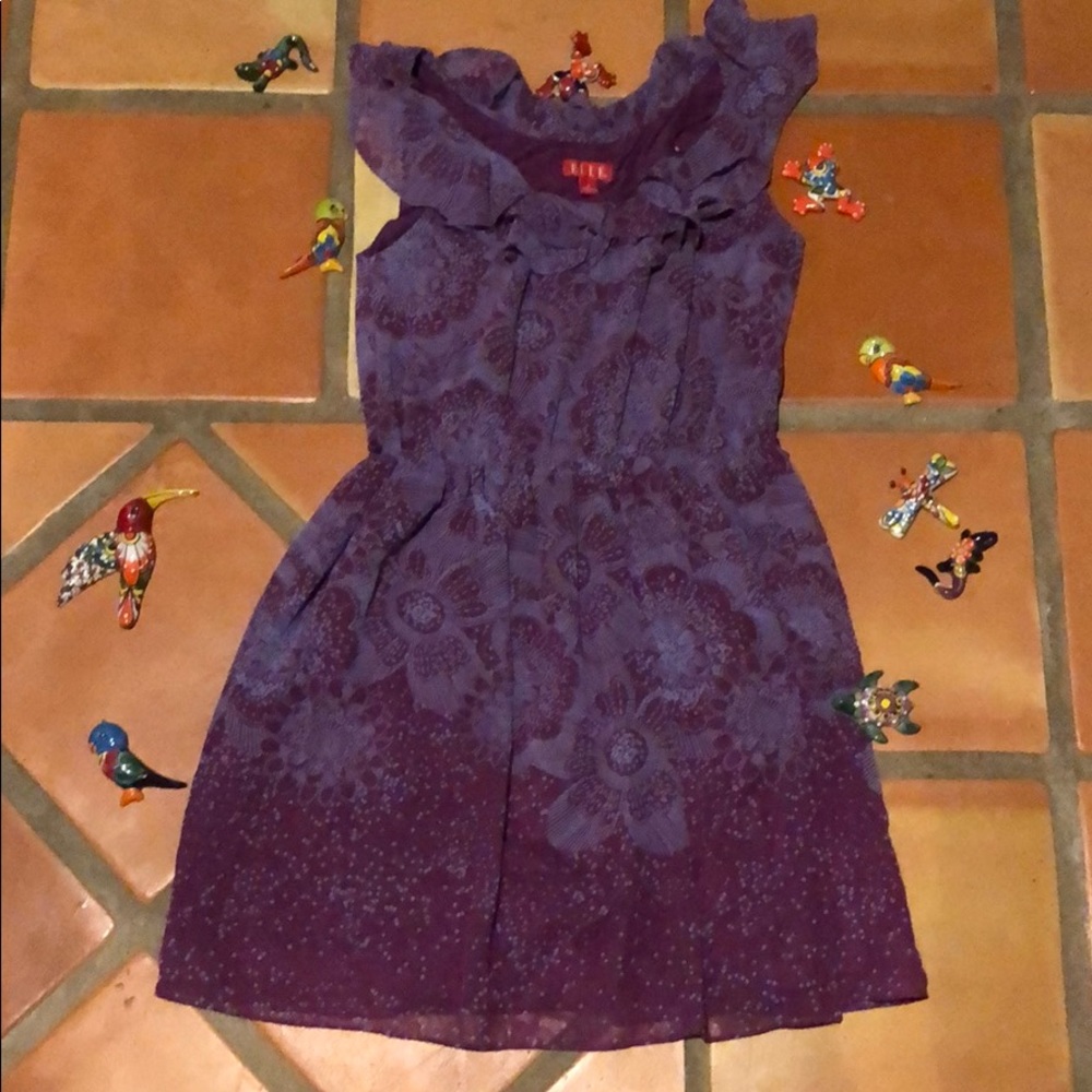 Elle size small purple dress